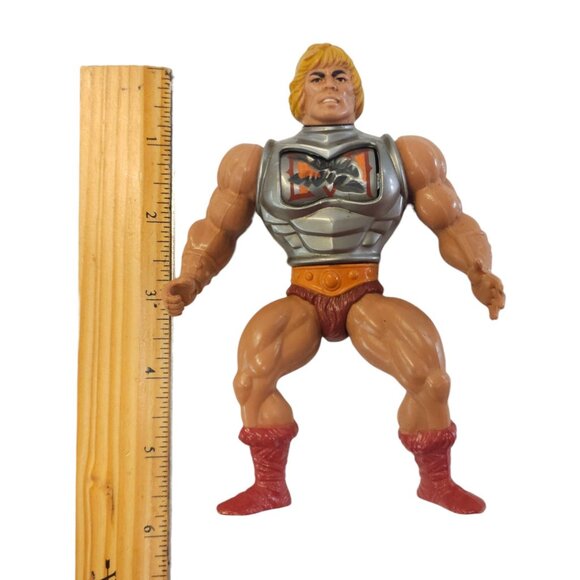Masters of the Universe Battle Armor He-Man Action Figure MOTU AS SHOWN 1983 - Picture 12 of 13